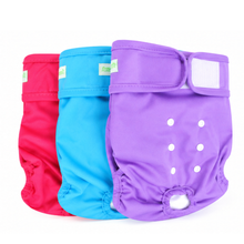 Cargar imagen en el visor de la galería, Pañales reutilizables para perros hembra (celo) | Lavables y ecológicos
